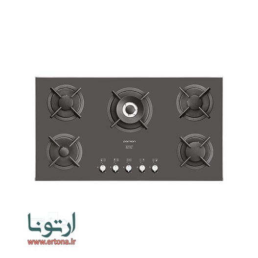 اجاق گاز شیشه ای پرنیان استیل مدل PB5401