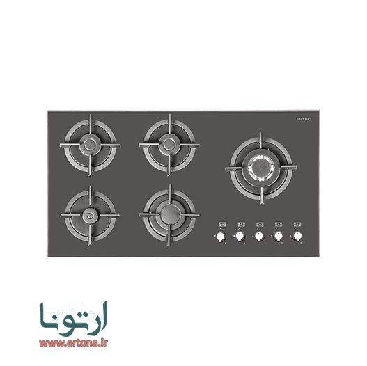اجاق گاز شیشه ای پرنیان استیل مدل PB5208