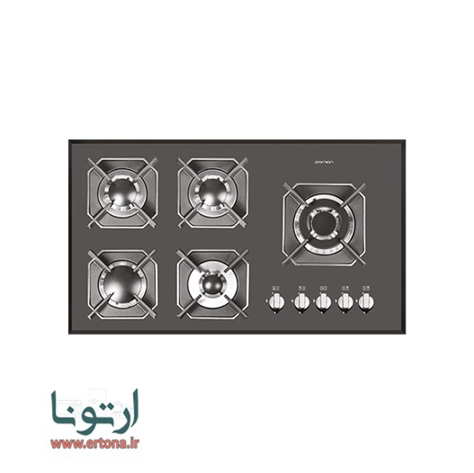 اجاق گاز شیشه ای پرنیان استیل مدل PB5210
