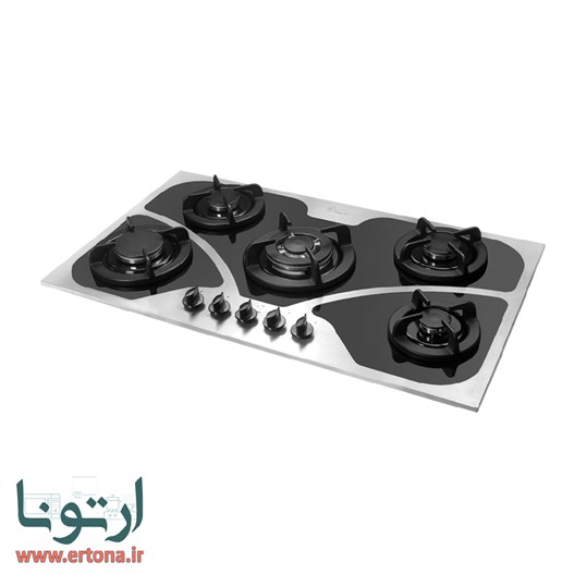 اجاق گاز رومیزی استیل اخوان - شیشه ای مدل G115-HE