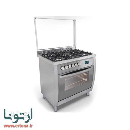 اجاق گاز مبله اخوان نمای هلالی مدل M9EDTR-NT
