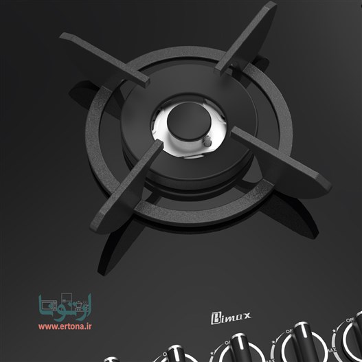 اجاق شیشه‌ای بیمکث مدل 0048 سفید 