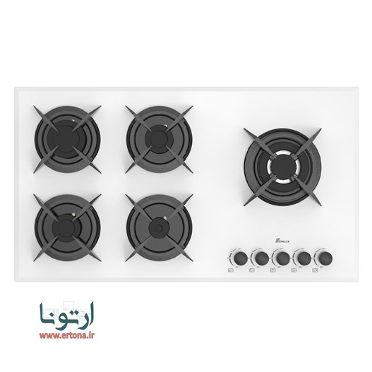 اجاق شیشه‌ای بیمکث مدل 5081 سفید