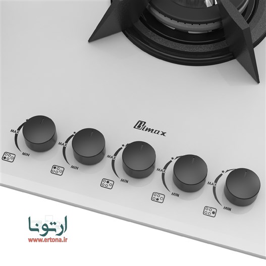 اجاق شیشه‌ای بیمکث مدل 5081 سفید