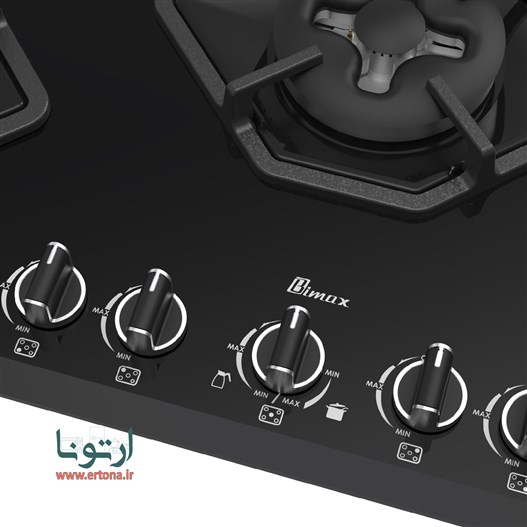 اجاق شیشه‌ای بیمکث مدل 5090 مشکی