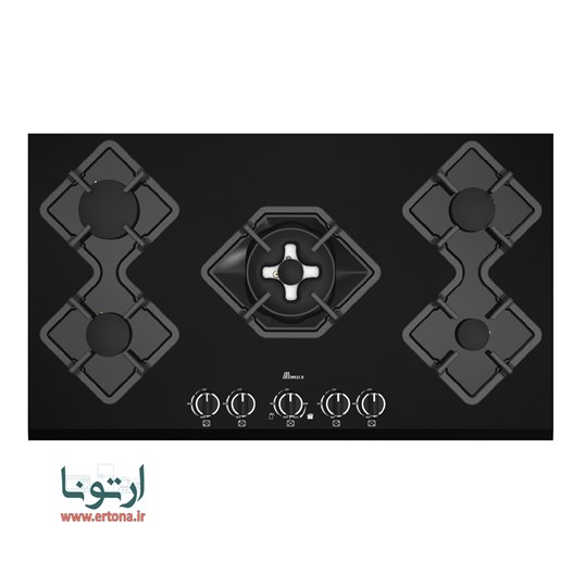 اجاق شیشه‌ای بیمکث مدل 5090 مشکی