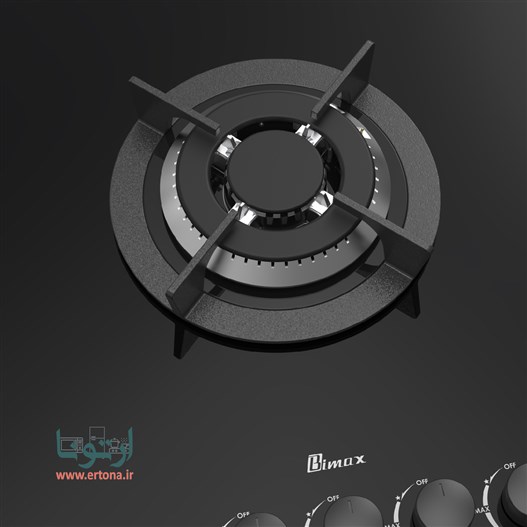 اجاق شیشه‌ای بیمکث مدل 5091 سفید