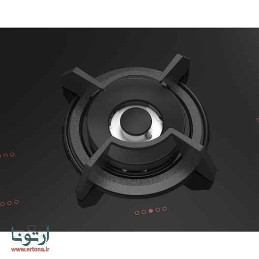 اجاق شیشه‌ای بیمکث مدل 0011 مشکی