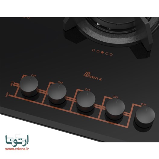 اجاق شیشه‌ای بیمکث مدل 0011 مشکی