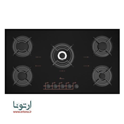 اجاق شیشه‌ای بیمکث مدل 0011 مشکی