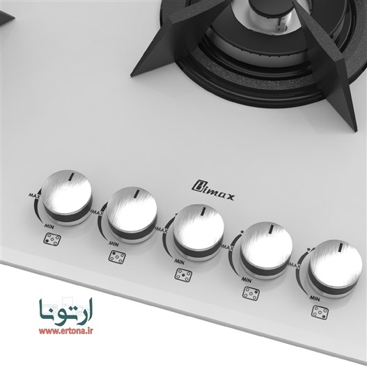 اجاق شیشه‌ای بیمکث مدل 0058 سفید