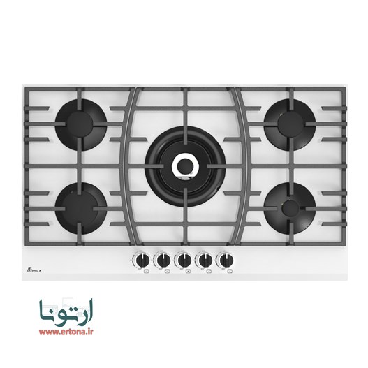 اجاق شیشه‌ای بیمکث مدل 0061 سفید