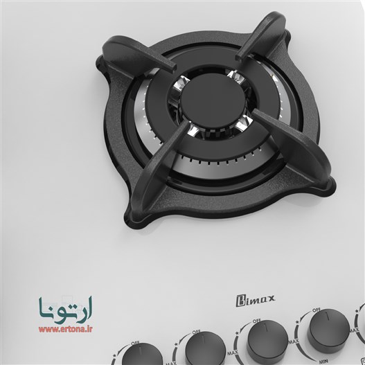 اجاق شیشه‌ای  بیمکث مدل 5097 سفید