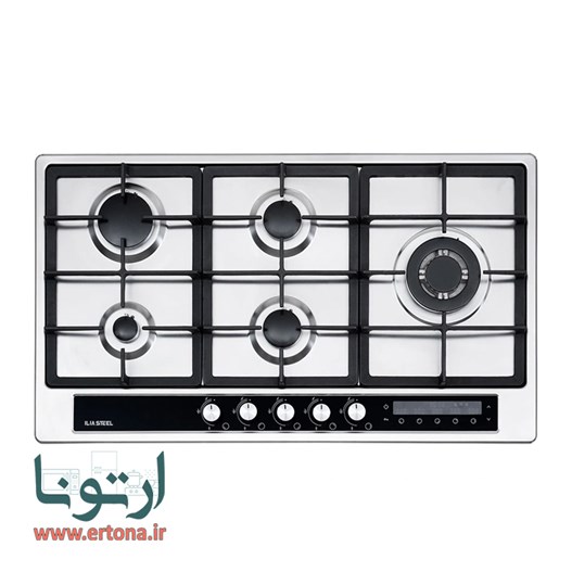 اجاق گاز رومیزی استیل ایلیااستیل مدل S513D