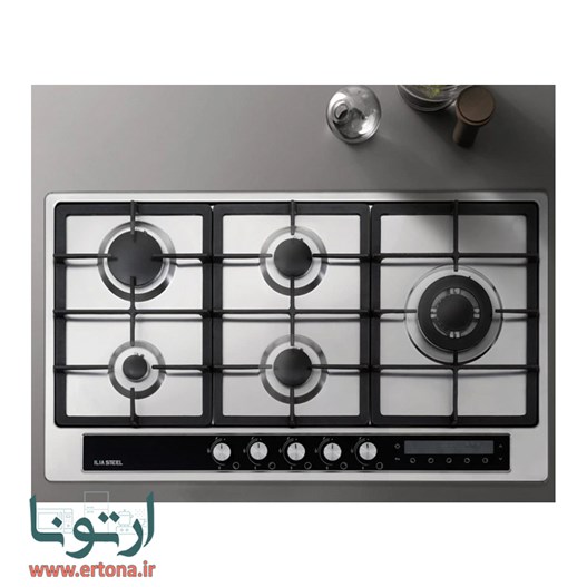 اجاق گاز رومیزی استیل ایلیااستیل مدل S513D