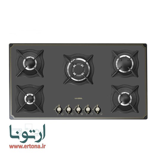 اجاق گاز رومیزی شیشه ای ایلیااستیل مدل G510