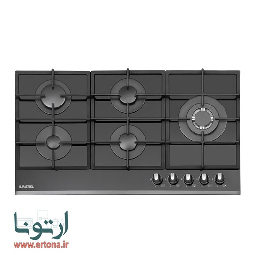 اجاق گاز رومیزی شیشه ای ایلیااستیل مدل G528