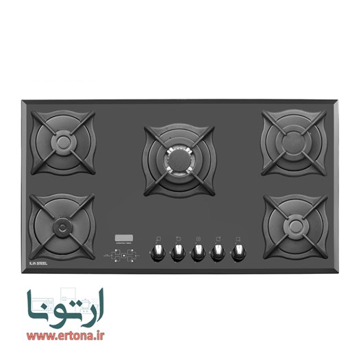 اجاق گاز رومیزی شیشه ای ایلیااستیل مدل G503 D
