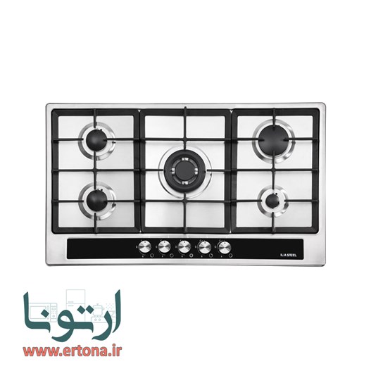 اجاق گاز رومیزی استیل ایلیااستیل مدل S512