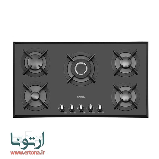 اجاق گاز رومیزی شیشه ای ایلیااستیل مدل G525