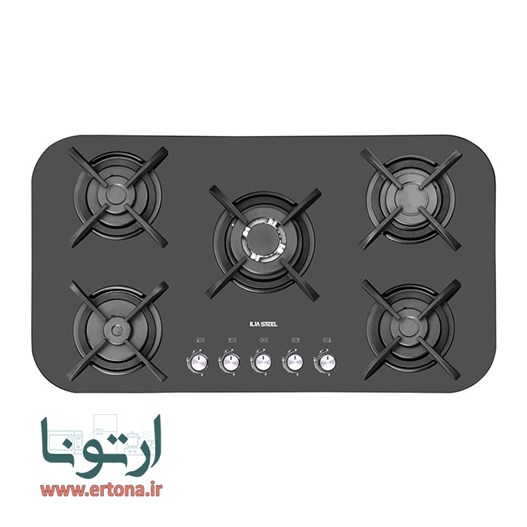 اجاق گاز رومیزی شیشه ای ایلیااستیل مدل G523