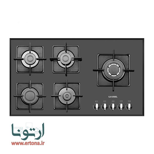 اجاق گاز رومیزی شیشه ای ایلیااستیل مدل G504