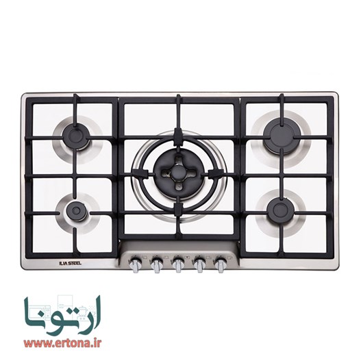 اجاق گاز رومیزی استیل ایلیااستیل مدل S502