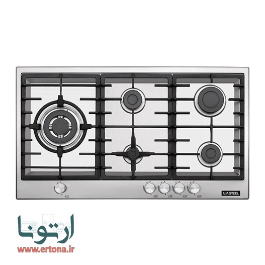 اجاق گاز رومیزی استیل ایلیااستیل مدل S505