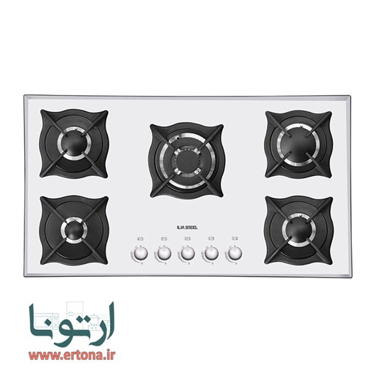اجاق گاز رومیزی شیشه ای ایلیااستیل مدل G524W