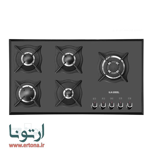 اجاق گاز رومیزی شیشه ای ایلیااستیل مدل G522
