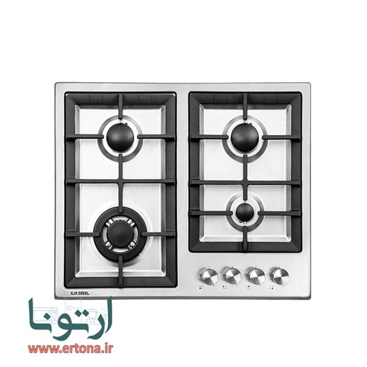 اجاق گاز رومیزی ایتالیایی ایلیااستیل مدل IS4602