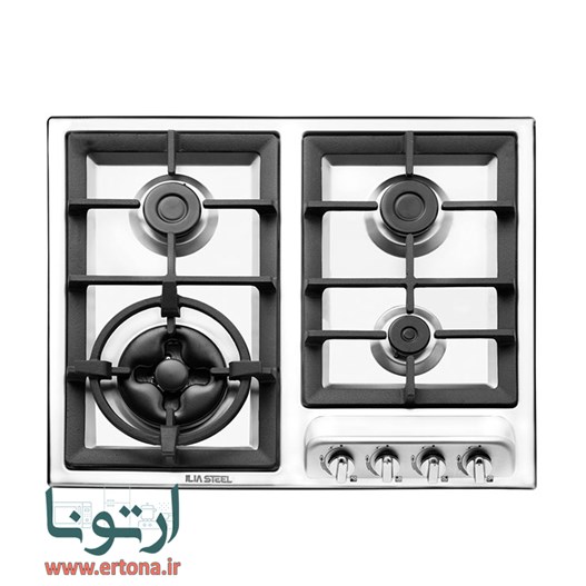 اجاق گاز رومیزی استیل ایلیااستیل مدل S403
