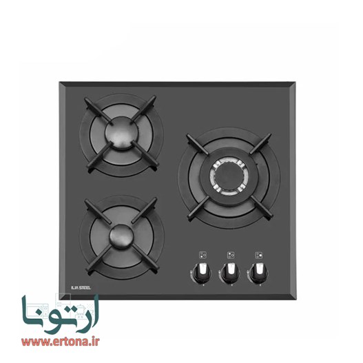 اجاق گاز رومیزی شیشه ای ایلیااستیل مدل G301