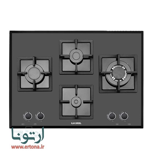 اجاق گاز رومیزی شیشه ای ایلیااستیل مدل G416