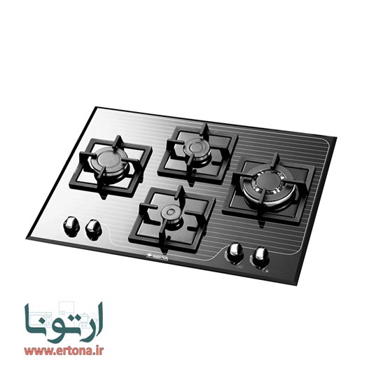 اجاق گاز رومیزی شیشه ای ایلیااستیل مدل G415