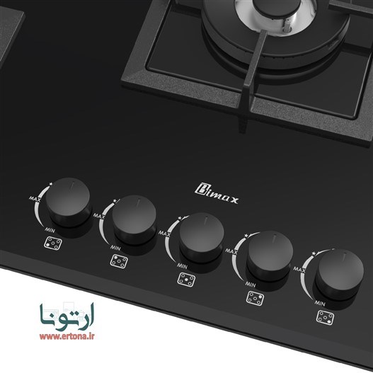 اجاق شیشه‌ای بیمکث مدل 0039 مشکی