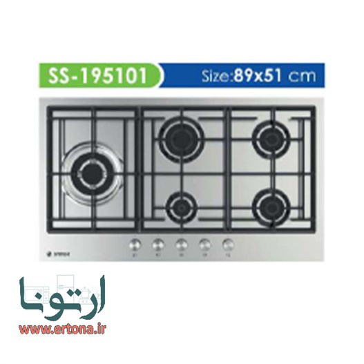 اجاق گاز صفحه ای اسنوا مدل SS_195101