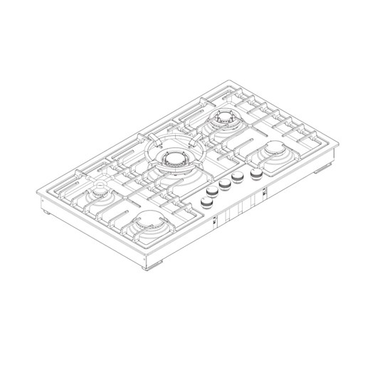 اجاق گاز کن مدل پولاریس | Polaris