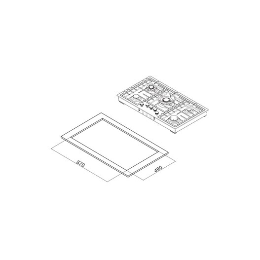 اجاق گاز کن مدل پولاریس | Polaris