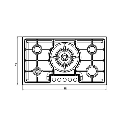 اجاق گاز کن مدل بتریا | Betria