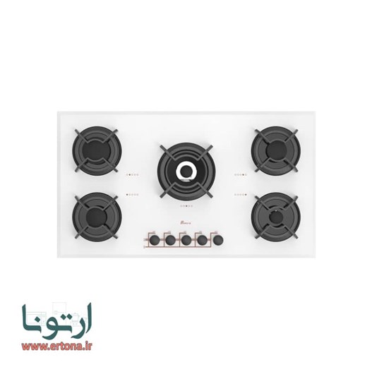 اجاق شیشه‌ای بیمکث مدل 0011 سفید