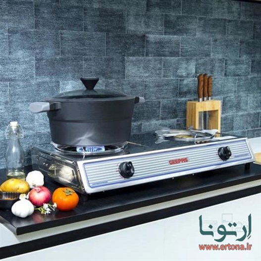 اجاق گاز دو شعله روکار جیپاس مدل GGC31031