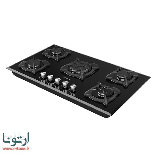 اجاق گاز شیشه ای 5 شعله 3 ژیگلور DUAL داتیس مدل DG 525