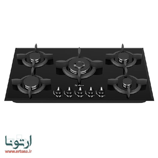 اجاق گاز شیشه ای 5 شعله داتیس مدل DG 544