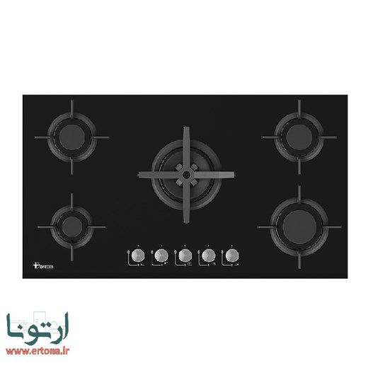 اجاق گاز شیشه ای 5 شعله داتیس مدل DG 501