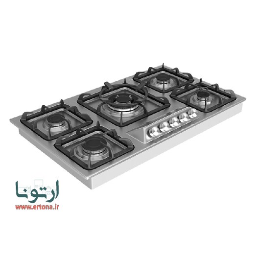 اجاق گاز استیل 5 شعله داتیس مدل DS 518