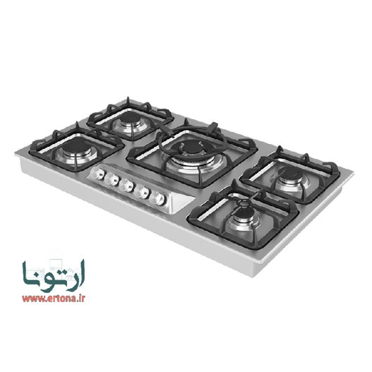اجاق گاز استیل 5 شعله داتیس مدل DS 518