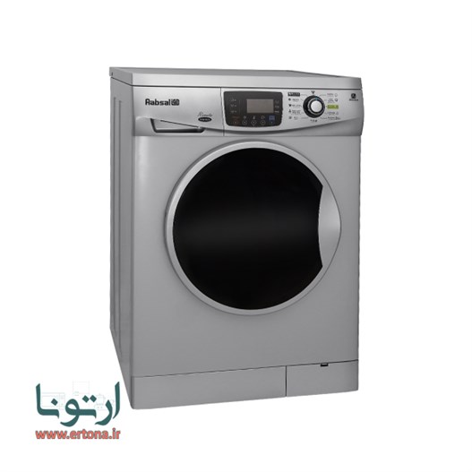 ماشین لباسشویی آبسال تمام اتوماتیک مدل WRE7412 نقره ای